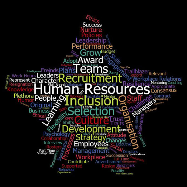 Human Resource, Organisational Development, People & Culture and Workplace and Safety